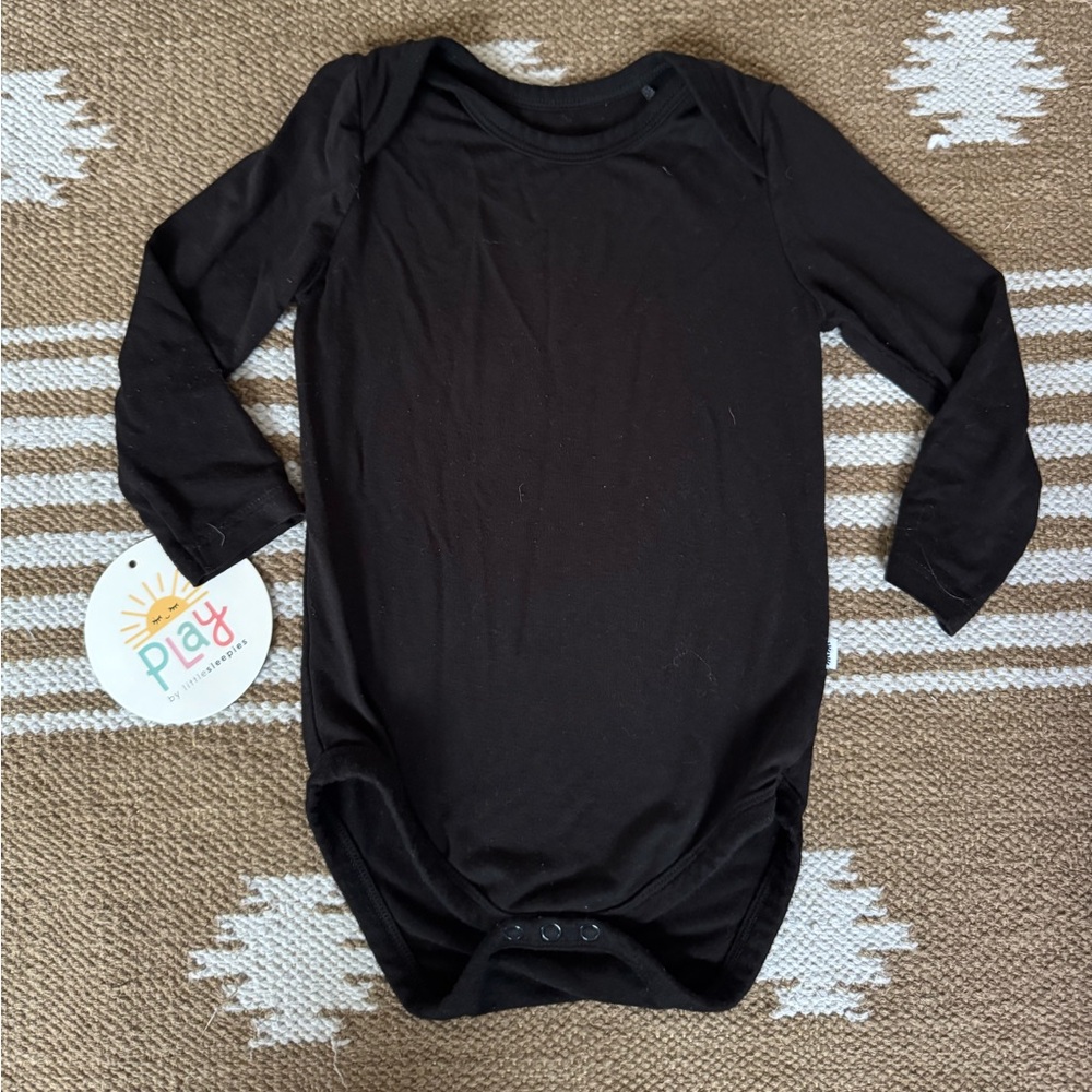 Little Sleepies Classic Black Bodysuit